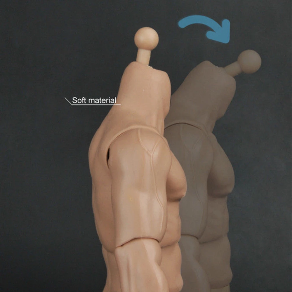 

1/6 Dragon Ver 4.0 B005 Muscle Body Action Figure Model Fit Hot Toys Head Sculpt Head Carved TTM18 TTM21 Custom Doll