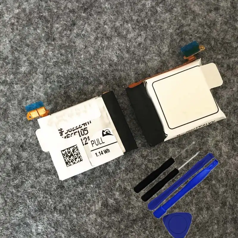 1 шт., новинка,, шестерня 2, 300 мА/ч, батарея для samsung gear 2 Neo SM R380 R381 с оригинальной наклейкой
