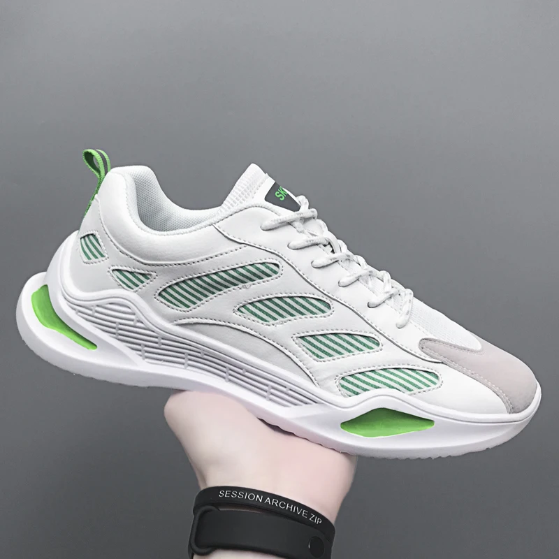 

Men's shoes new breathable mesh sports shoes men's Korean fashion personality casual comfortable trend mesh shoes all-match