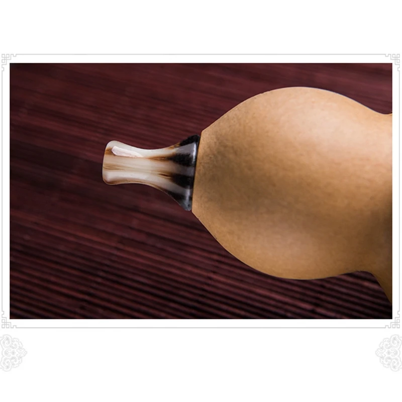 Ручная работа Hulusi черная бамбуковая Тыква кукукурбит флейта этнический