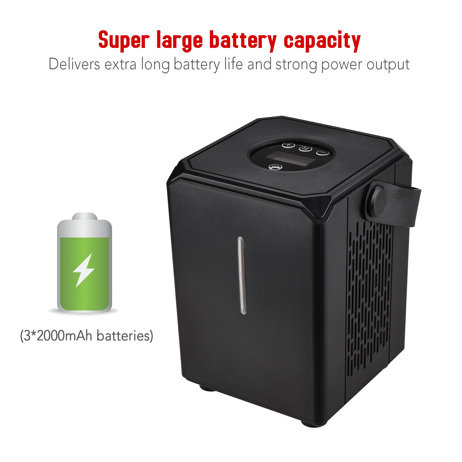 Comprar Compresor De Aire De Coche, De 12V Eléctrico Portátil Inflador De Neumáticos, Mini Bomba Inflable De Aire Digital Automática Para Coche, Bicicleta Y Barco