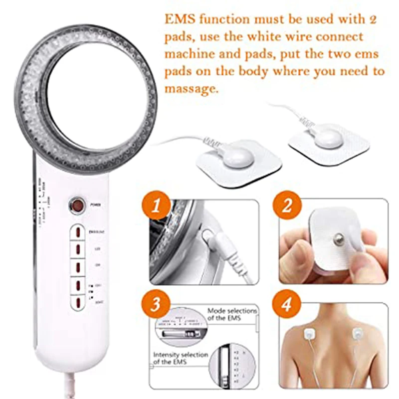 6 в 1 ультразвуковой светодиодный инструмент для омоложения кожи|Светодиодная