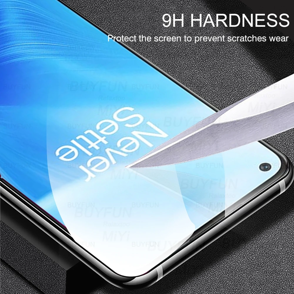 Закаленное стекло 9D для Oneplus 8T 9R 9 R One More Nord N200 N100 N10 | Мобильные телефоны и