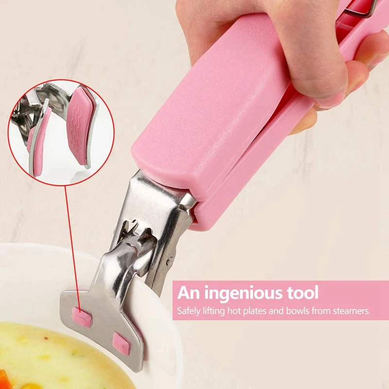 Зажим для посуды зажим чаши кастрюли из нержавеющей стали кухонный инструмент