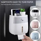 Водонепроницаемый держатель для туалетной бумаги, настенный держатель для бумаги, коробка для туалетной полки, лоток, коробка для хранения в рулоне, органайзер, держатель рулона туалетной бумаги