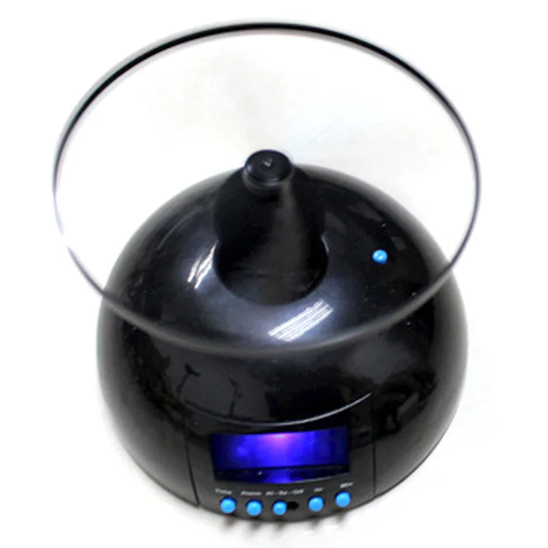 1 шт. креативная игрушка будильник с подсветкой Летающий Ленивый вертолет милый