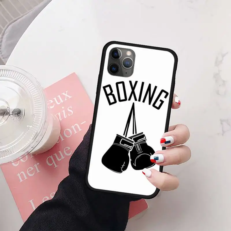 

Strong Boxing Gloves Phone Case for iPhone 11 12 mini pro XS MAX 8 7 6 6S Plus X 5S SE 2020 XR