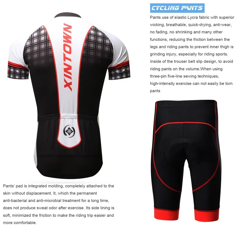 

2021 New Cycling Jersey Suit Short-sleeved Bicycle Suspender Mountain Bike Suit Men's Quick-drying Breathable Cycling Clothes