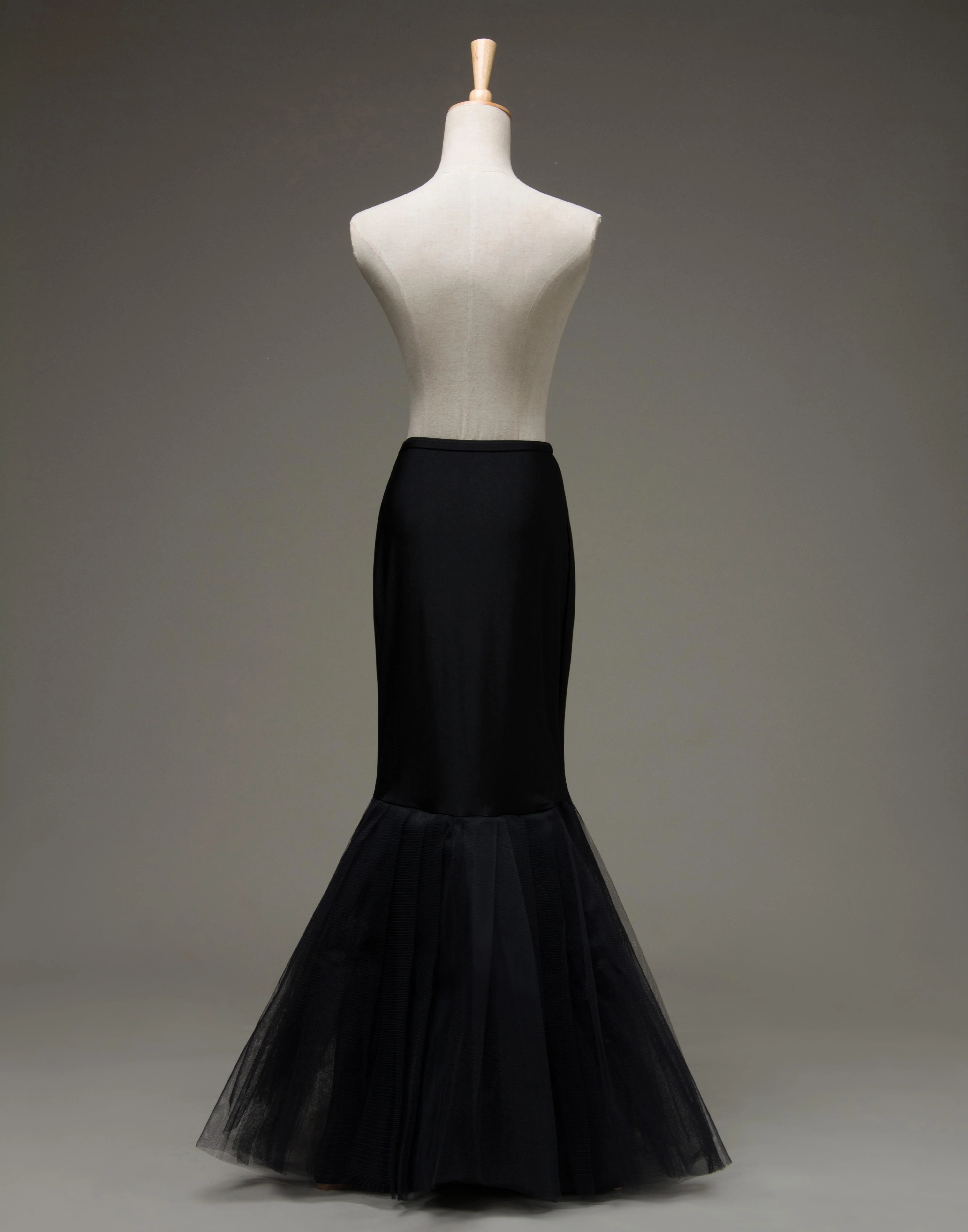 Черная Коктейльная комбинация Русалочки кринолин без косточек|Нижние юбки| |