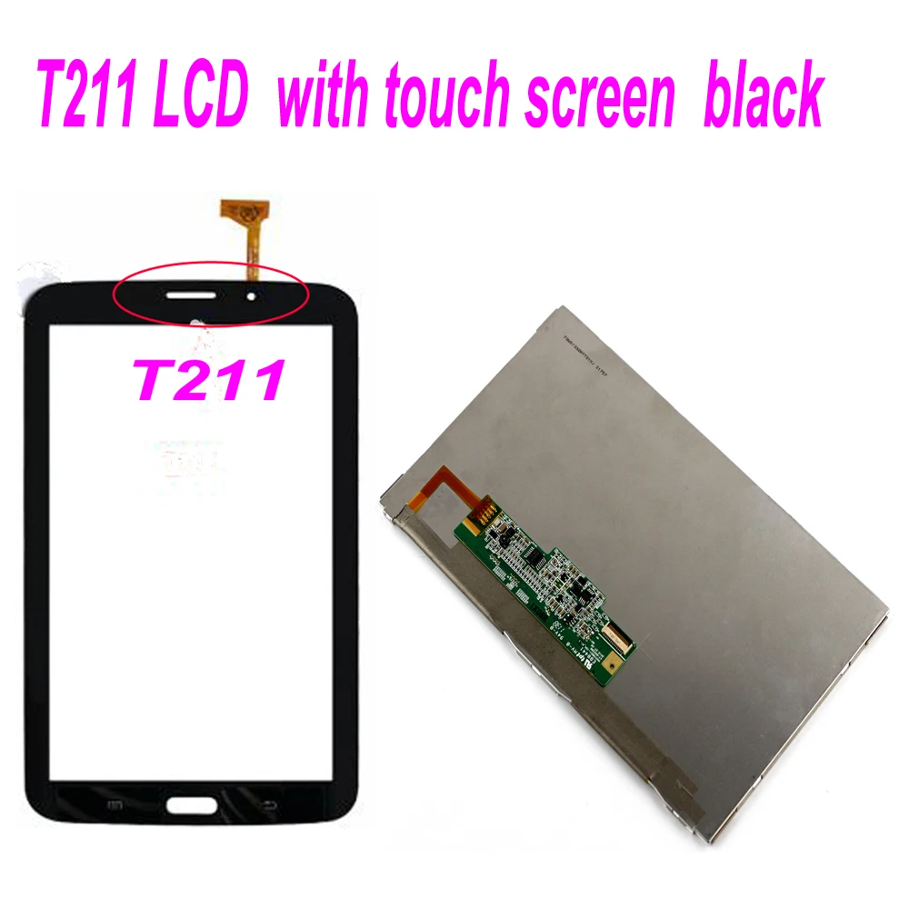 T2105 ЖК дисплей для Samsung Galaxy Tab 3 7 0 T210 3G с функцией SM T211 Wi Fi версии сенсорный экран