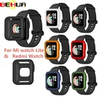 Защитный чехол для Xiaomi Mi Watch Lite, сменный спортивный Мягкий силиконовый чехол для смарт-часов XiaoMi Redmi