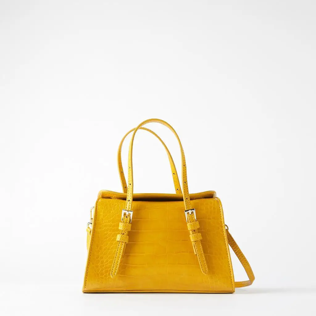 

Simple White Shoulder Bag Square Sling Bag over-the-Shoulder Bag