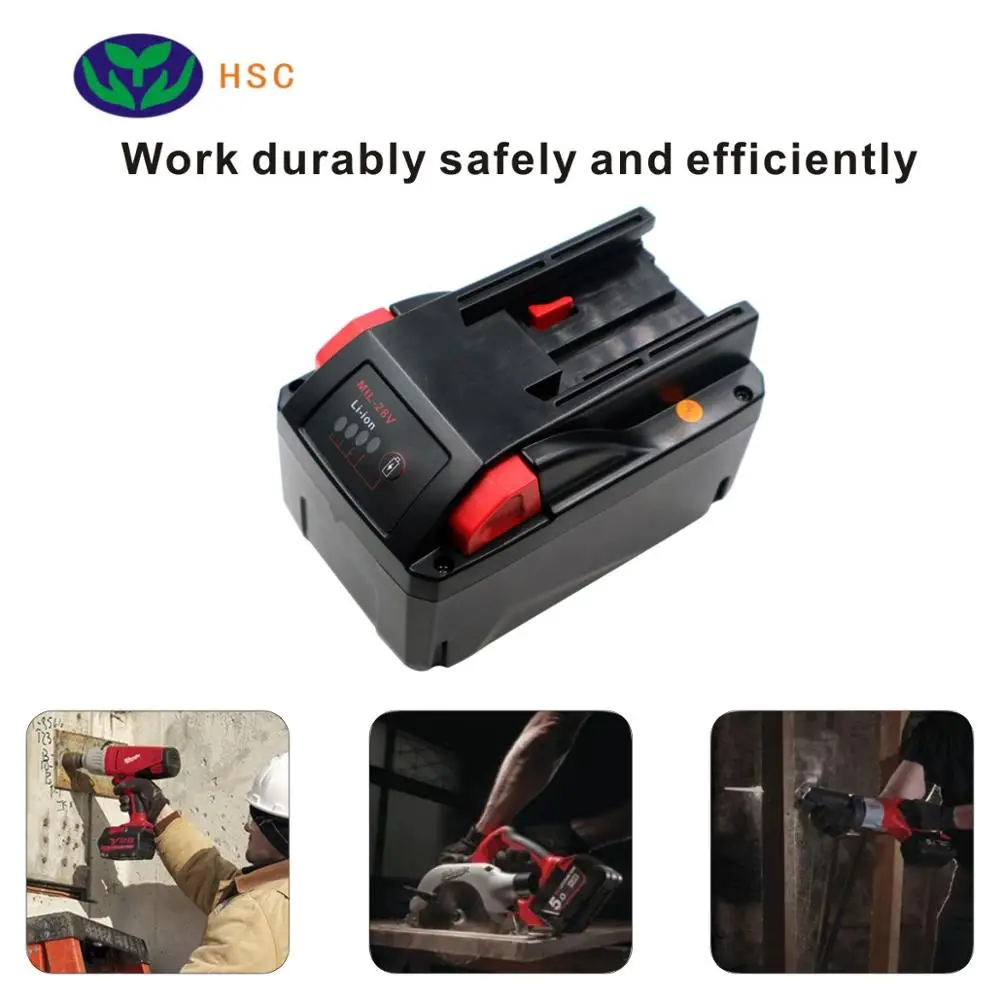 4.0Ah 18650 Батарея пакет Mil28B Li ion аккумулятор 28V Замена для милуо 28v FLEX28V BS28A V28B M28BX BS28-A