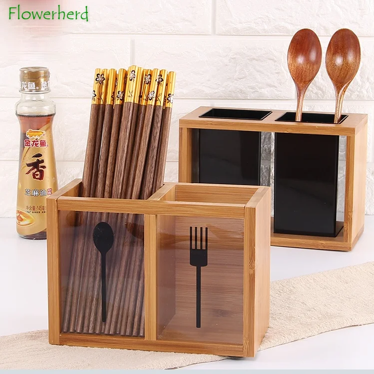 

Многофункциональная сушилка для палочек из бамбука держатель для палочек, кухонная, корзинка для палочек, коробка для хранения столовой по...
