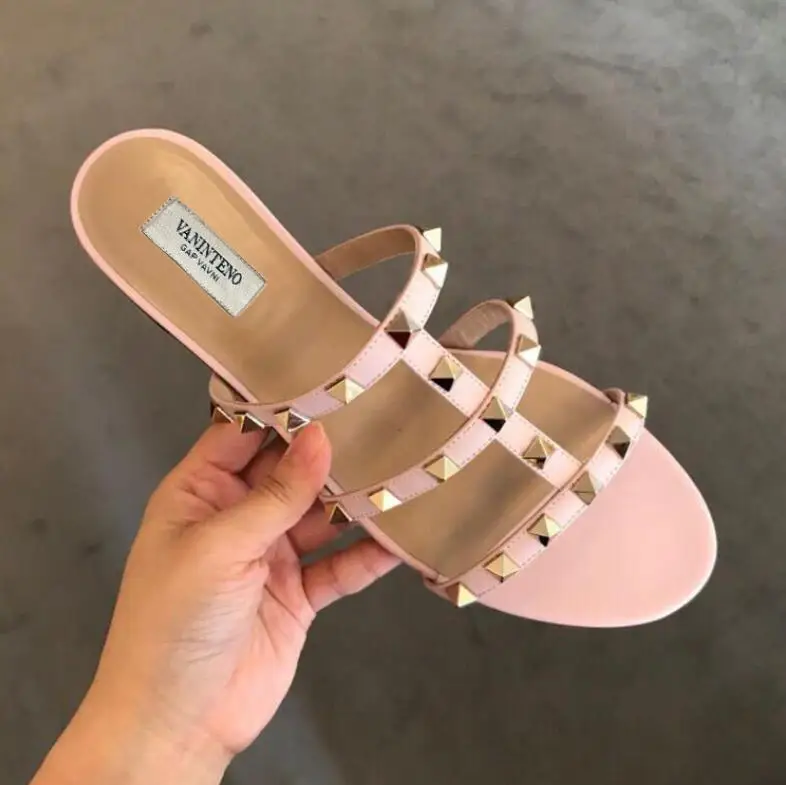 

Эспадрильи Valen женские, роскошные дизайнерские плоские сандалии с V-образным вырезом, повседневные кожаные туфли на плоской подошве, модель ...