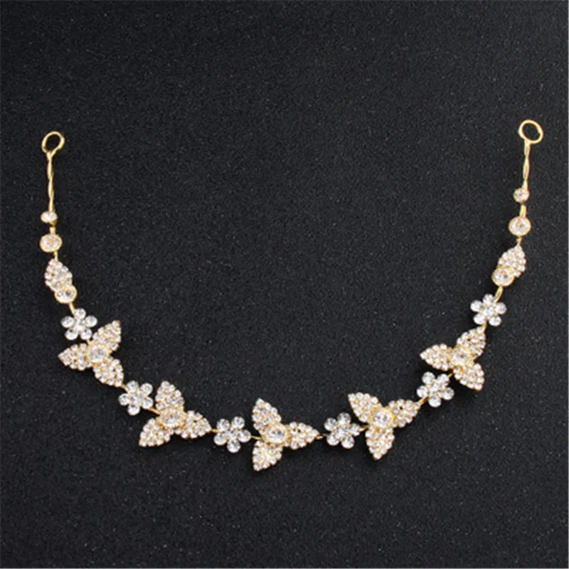 Женский ободок для волос FIAZIA украшение в виде листьев свадебные аксессуары