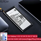 Аккумулятор для Samsung Galaxy S S2 S3 S4 S5 S6 S7 S8 S9 S10 5G S10E S20 mini Edge Plus Ultra SM G930F i9300 i9305 G950F G925S i9070