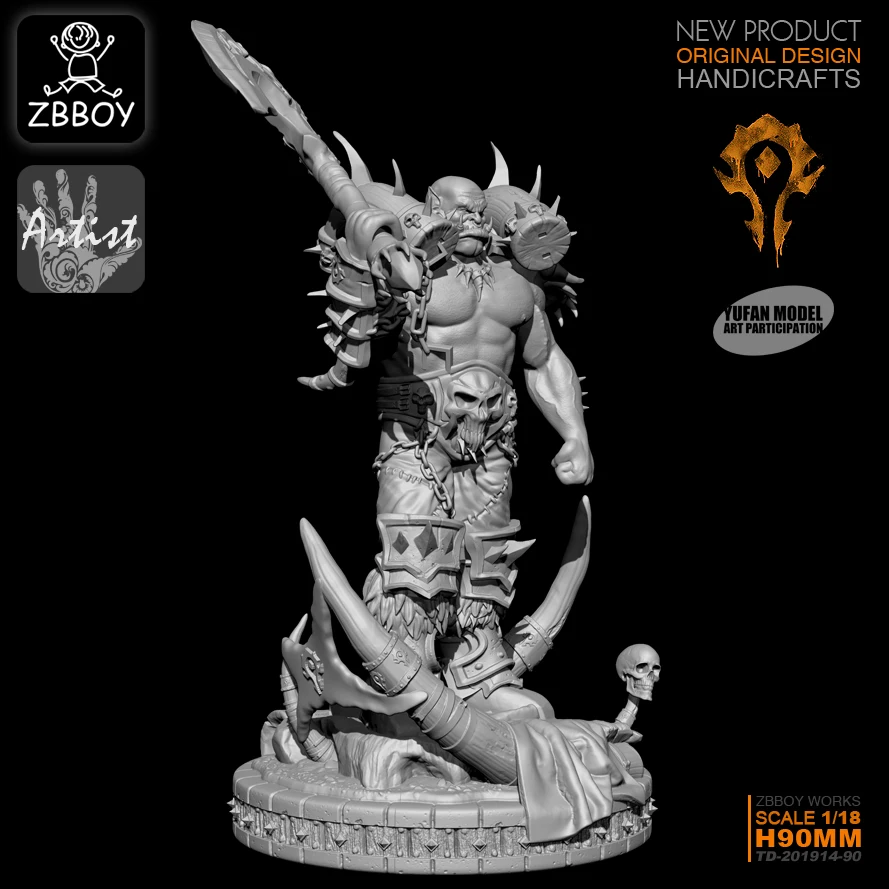 YUFANMODEL 1/18 полимерные наборы полимерная модель солдата Sefl-assembly (90 мм) | Игрушки и