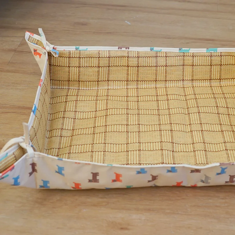 Собачья Конура-постель дышащее одеяло охлаждающая кровать для домашних животных