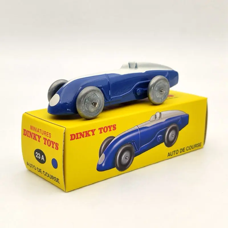 

Atlas 1/43 Dinky Toys 23A AUTO DE COURSE Diecast Models Car Collection Blue