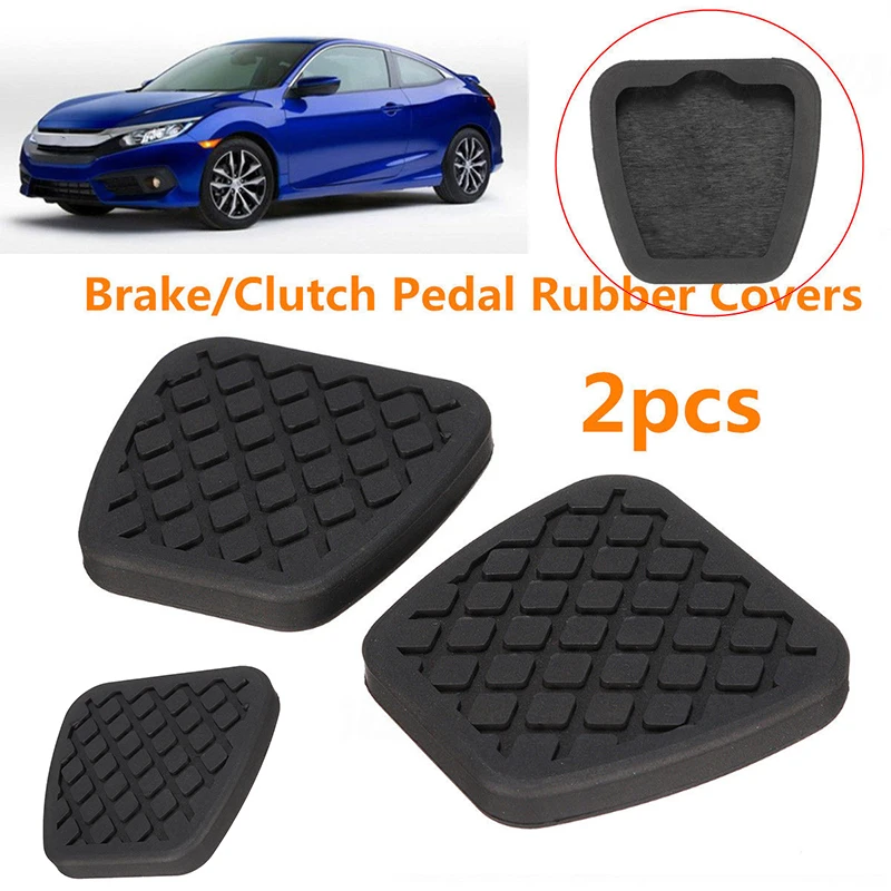 Комплект резиновых накладок на педали тормоза сцепления для Honda Civic Accord CR-V Acura