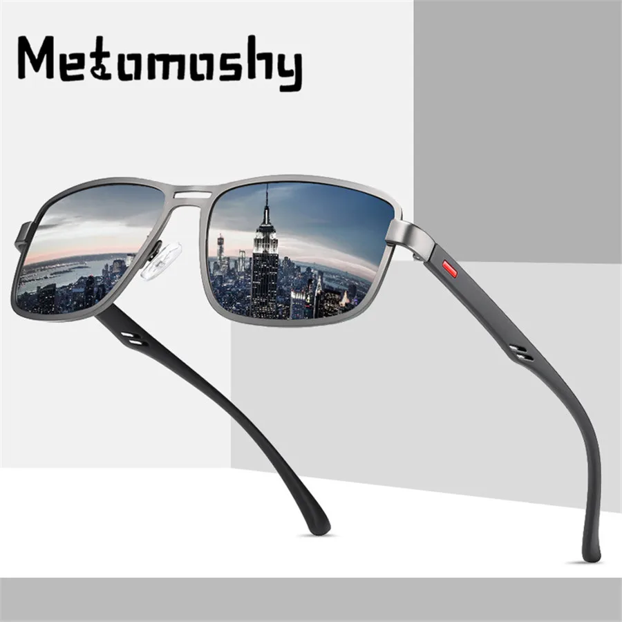 Мужские поляризационные солнцезащитные очки брендовые дизайнерские для