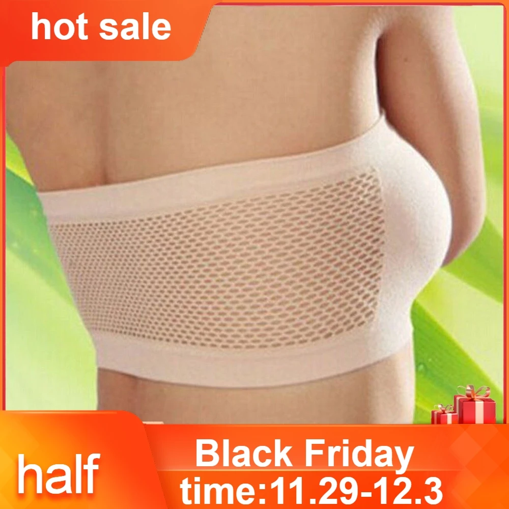 Бюстгальтер женский из бамбукового волокна пикантный дышащий спортивный Топ без