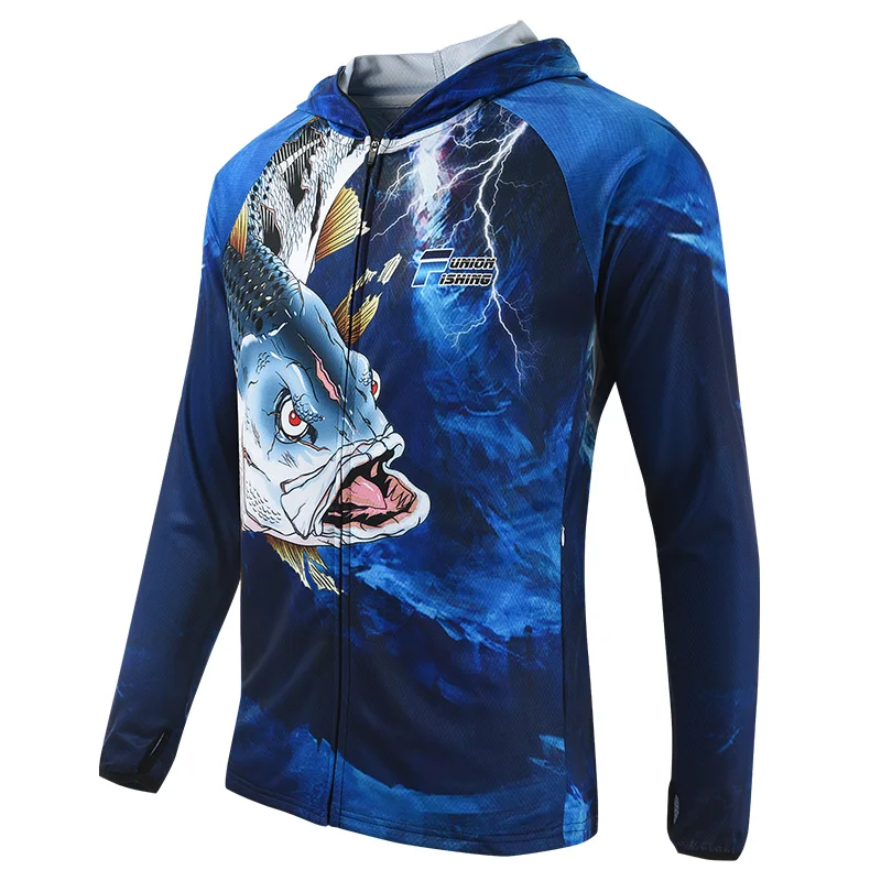 Новая Осенняя рыболовная рубашка с защитой от ультрафиолета для рыбалки