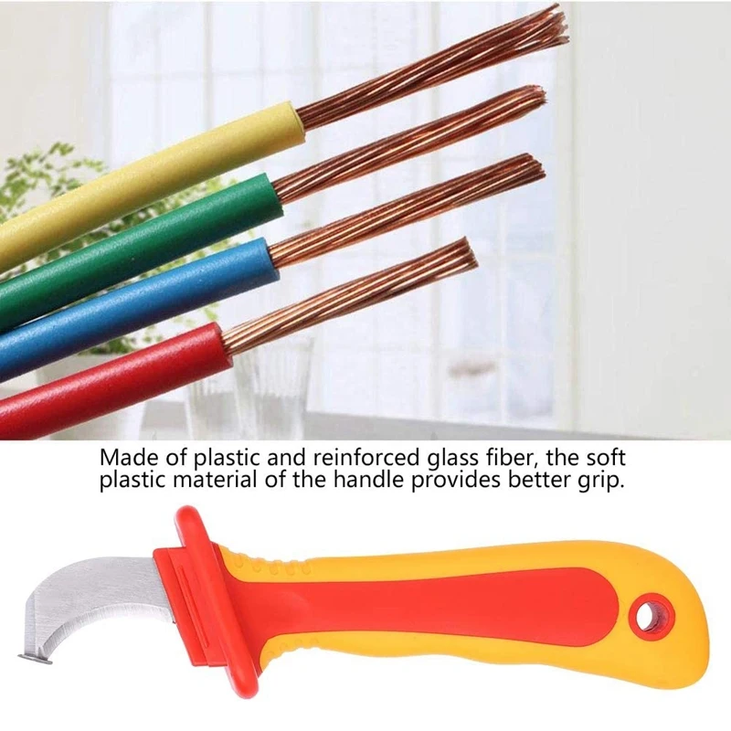 Инструмент для зачистки кабеля изоляционный нож электриков антимагнитный