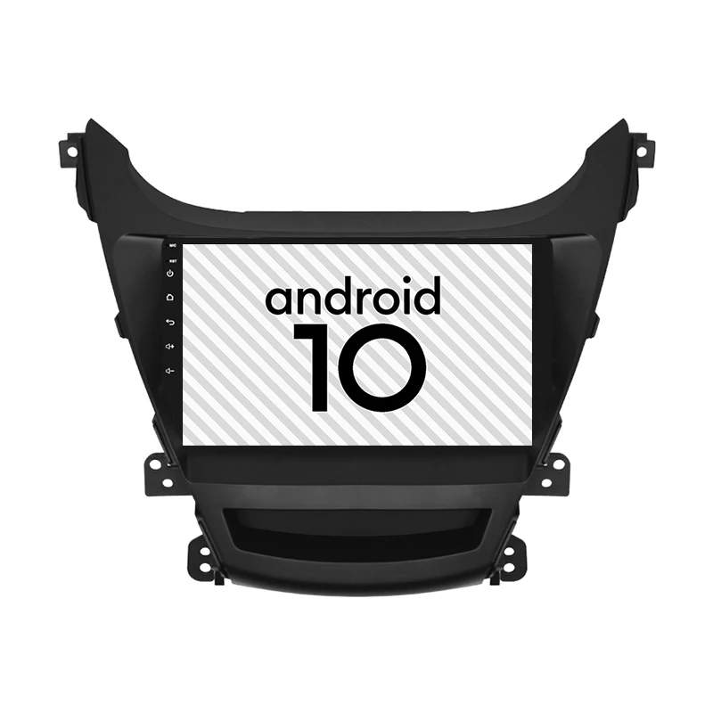 Автомобиль Android 10 0 gps 2.5D Взрывозащищенный экран для HYUNDAI 2014 2016 Elantra радио плеер