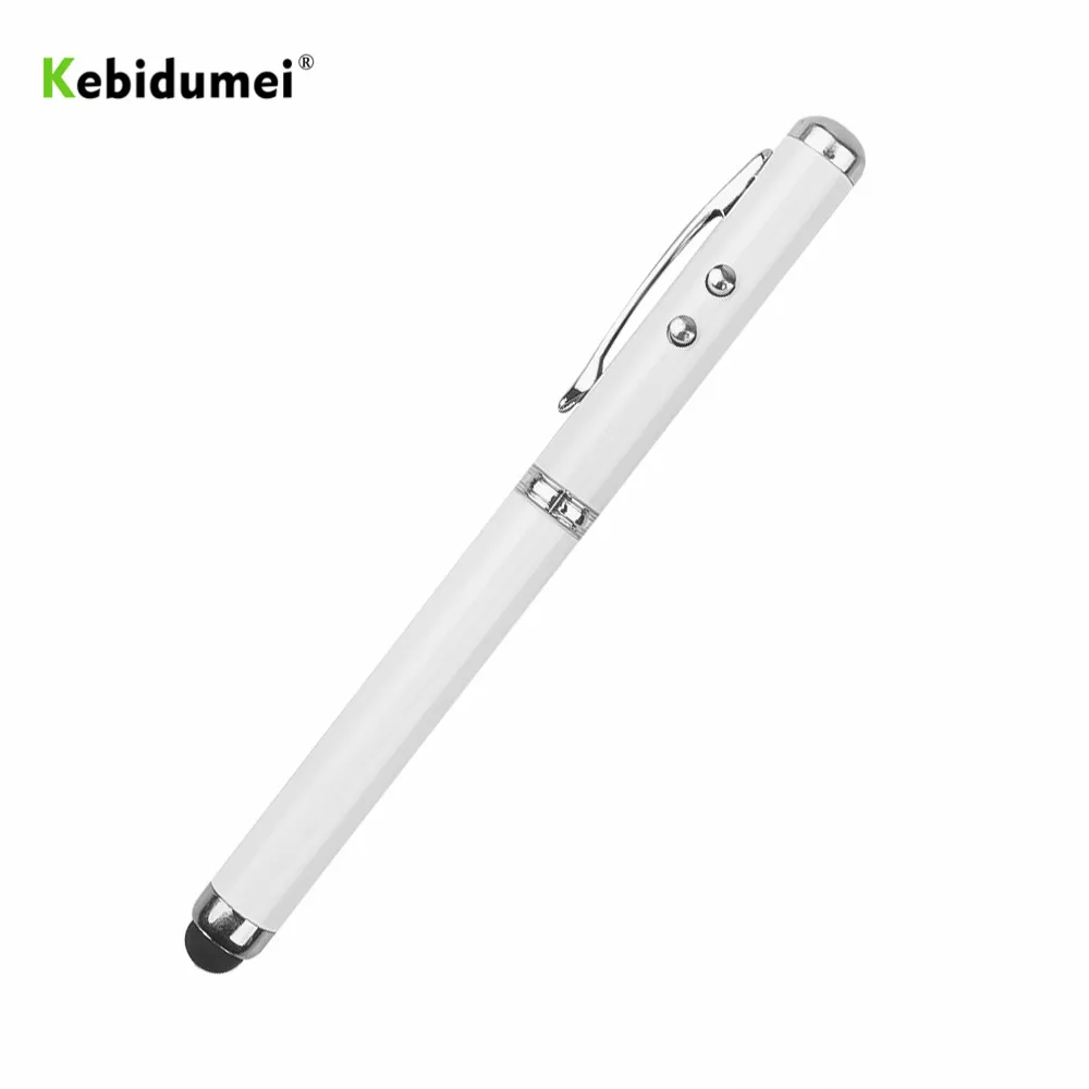 Kebidumei 4 в 1 стилус для лазерной указки с мягким резиновым наконечником