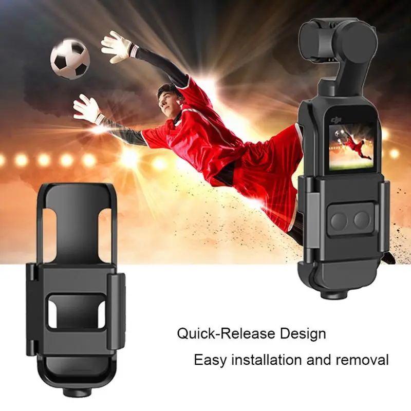 

Housing Shell Case Cover Frame Bracket for dji Pocket With 1/4 Screw Hole Motion Camera Interface Y4UE