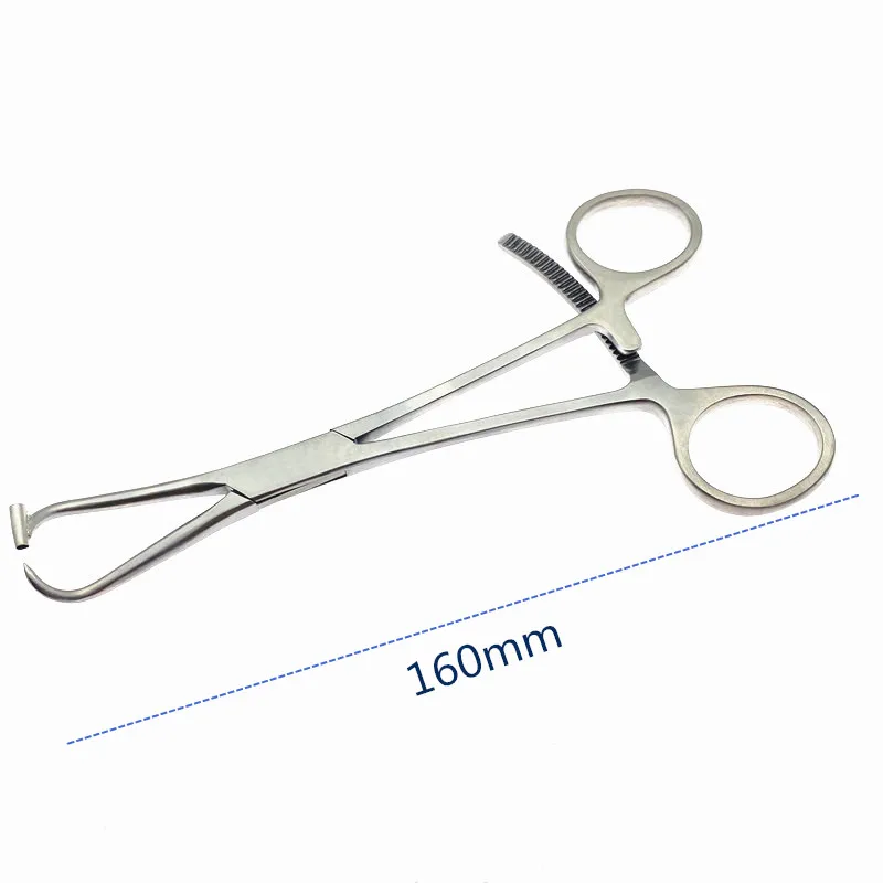 

Bone Reduction Forceps Orthopedic Pointed reduction forceps with guide hole stainless steel