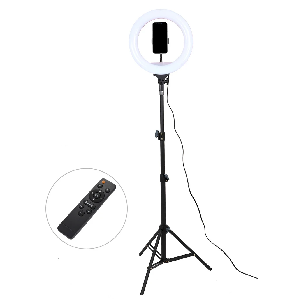 32 см селфи кольцо свет 1 шт. пульт дистанционного управления синий зуб Свет Стенд