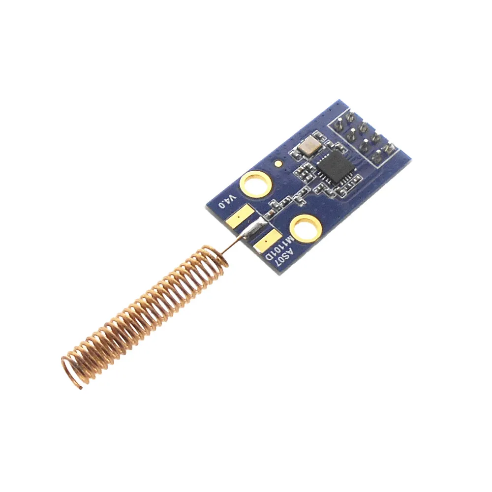 AS07-M1101D-TH CC1100 / CC1101 433 МГц беспроводной модуль передачи данных 10 мВт 0 7 км SPI |