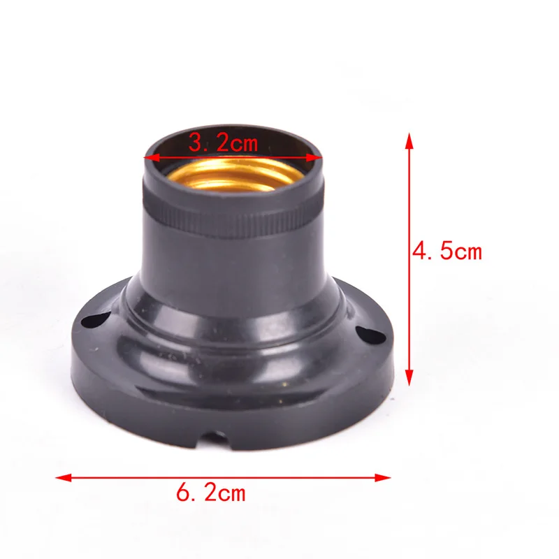 

10pcs E27 Light Base Holder Socket LED Bulb Lamp Adapter Fitting Converter Stand