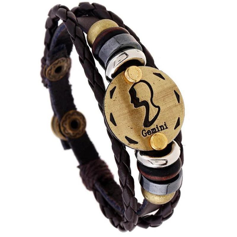 Прямая поставка кожаный браслет из кожзаменителя для мужчин и женщин|leather