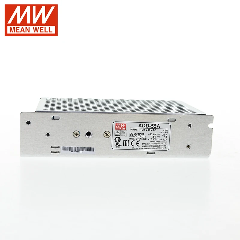 Meanwell ADD-55A ADD-55 5V 13.8V 26.5V 27.6V 55W UPS Function Security Industry or Battery Backup Systems Switching Power Supply | Лампы и
