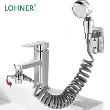Multifunction Faucet Shower Head Spray Set Washing Hair Sink Connector Handheld Shower With Hose For Pet Bathroom Kitchen Tools