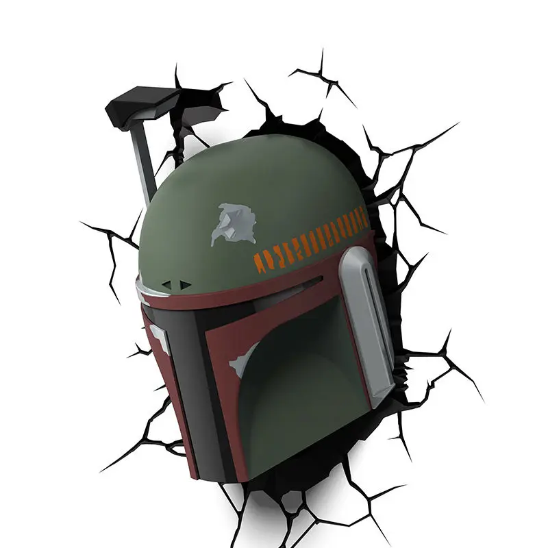 [Забавная] креативная модель 3d-фигурок в стиле войны настенная лампа уникальный