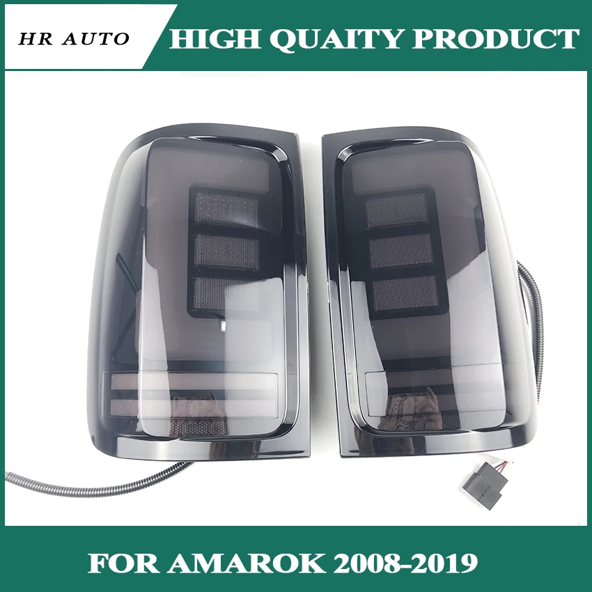 

Rear led lights taillamp with turn signal features fit for vw amarok v6 rear tail lights pickup car 2008-2019