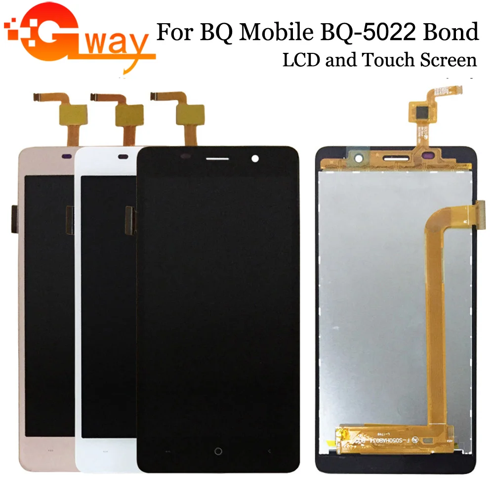 5 0 &quotдля BQ Mobile 5022 Bond LCD BQS дисплей кодирующий преобразователь сенсорного экрана в