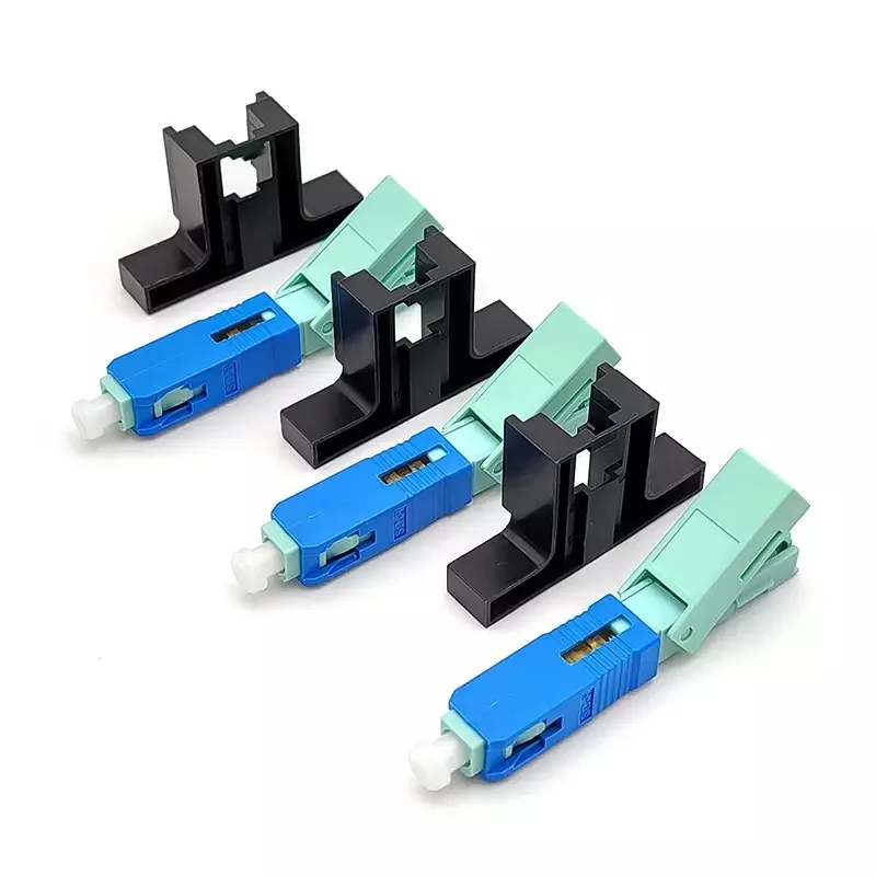 SC Upc Fiber Optic Connector Single-mode Ftth Fast Fiber Optic Connector Patch Cord Tools Accessories High Quality