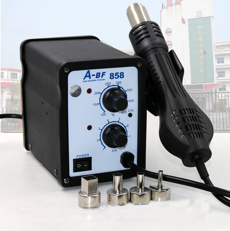 A BF 858/858D фена паяльная станция цифровой дисплей умный свинцово полностью