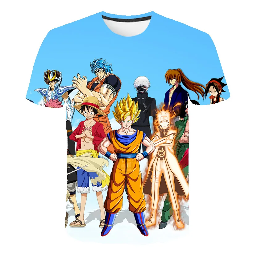 

Japan Harajuku Cartoon Shirt Boys T-shirt 4-14 Year Children Clothes Summer Short Sleeve Baby Tops T-Shirt Girls Print Kids Tee
