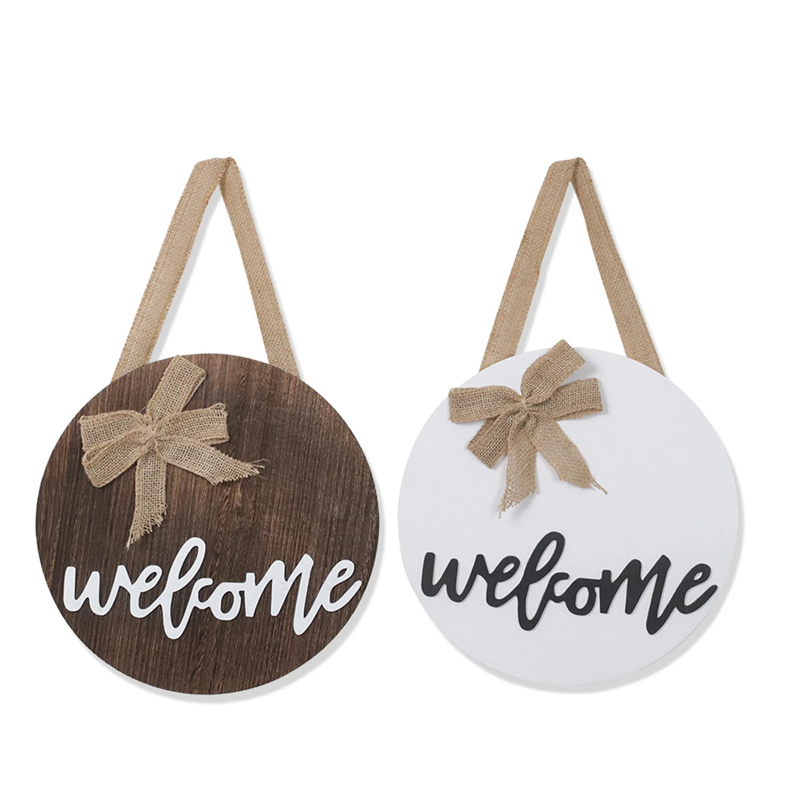 

Приветствуем знаки висит декоративная табличка деревянные подвесные знаки дома Семья дверная табличка для дом для дома и сада двери украше...