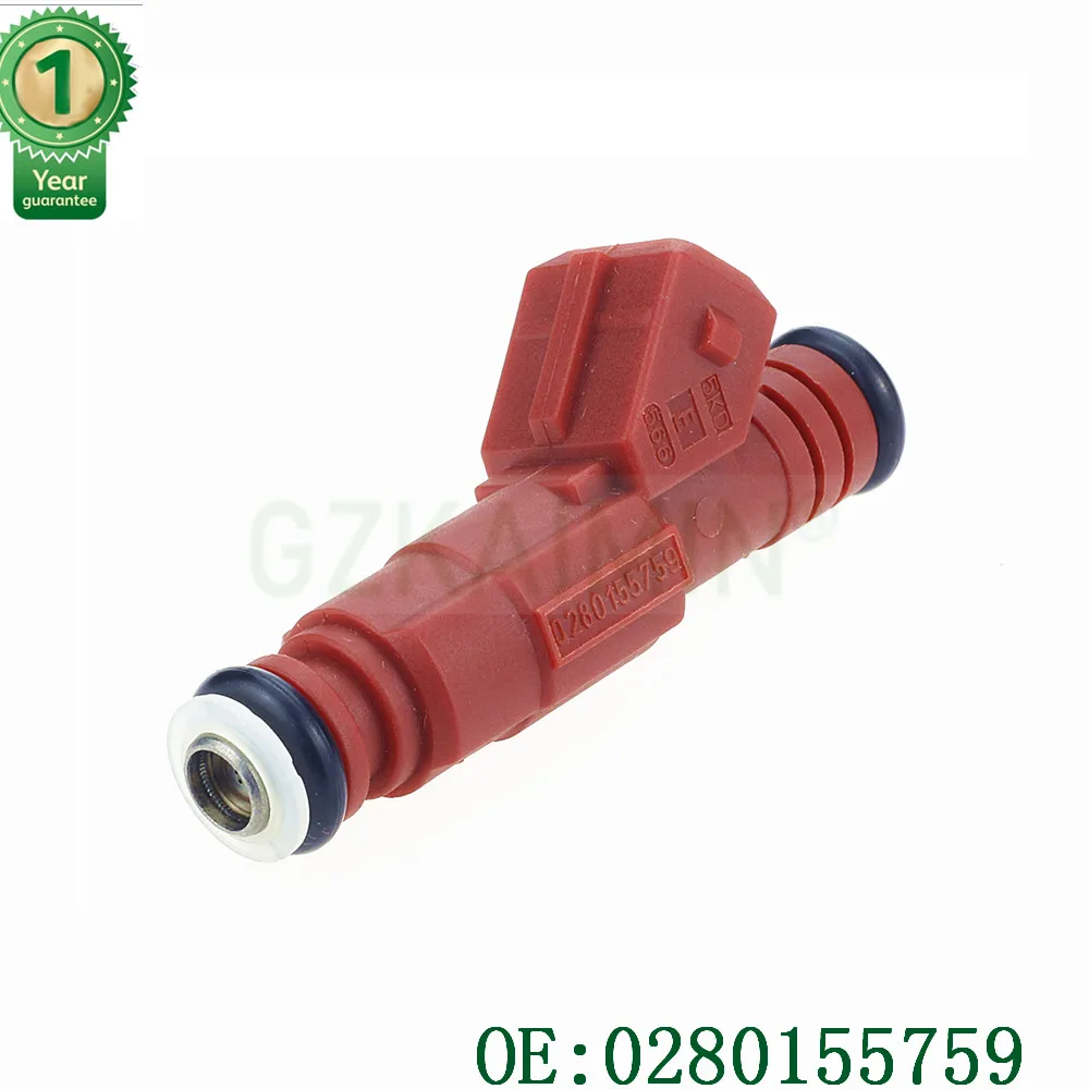 Комплект 8X Топ один красный 30 фунтов/час топливные инжекторы 94 54 556- 9454556 0280155759 0280