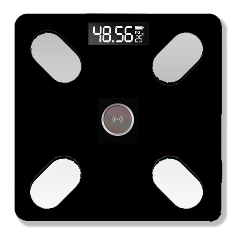 Электронные весы на солнечной батарее USB перезаряжаемые BT цифровые измерения