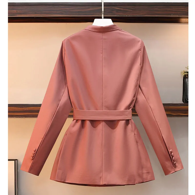 Женские деловые костюмы офисный комплект из двух предметов блузка большого