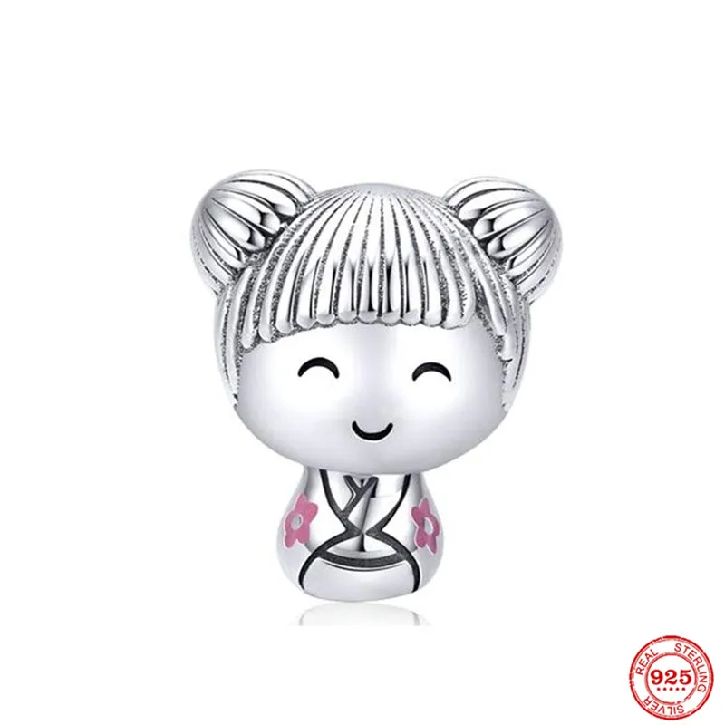 SilverNew Note клоун Джокер Зонт торт Семья Шарм Бусина Подходит Pandora оригинальный